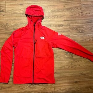 North Face Summit Series FutureFleece full zip hoodie - Men’s Medium Red